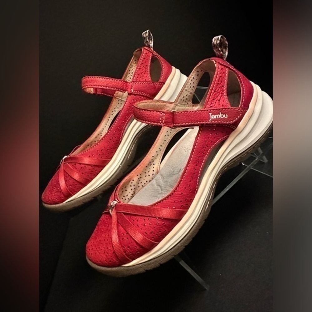Jambu Leather Mary Jane’s - Picture 2 of 7